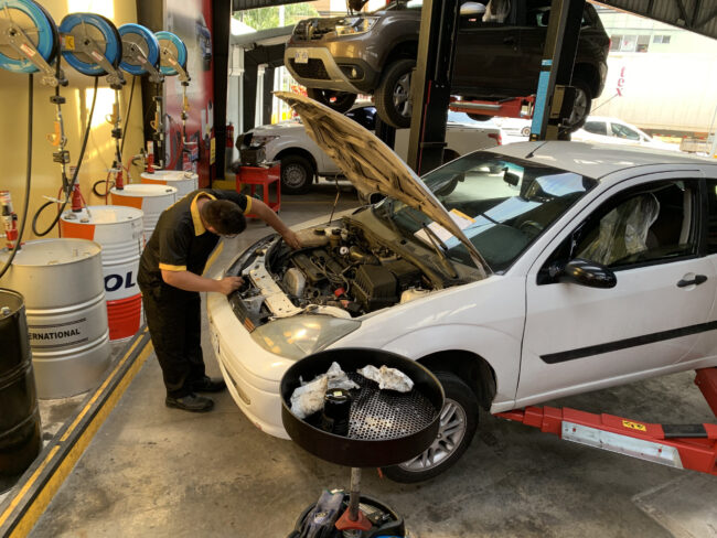 cambio de filtro de auto